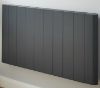 Capri Anthracite Horizontal electric radiator